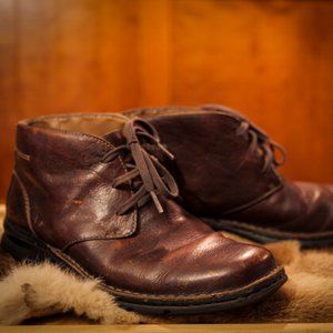 Clarks Leather Ankle Boot